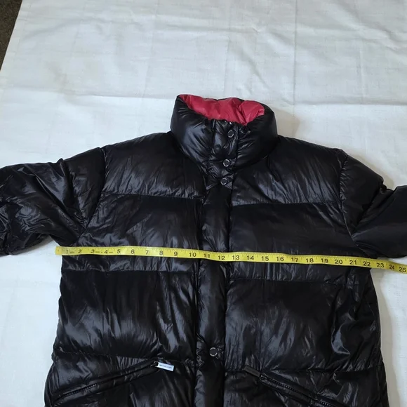 MICHAEL Michael Kors Black Ultra Light Weight Down Fill Puffer Jacket Size Small